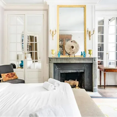 Apartment Central Paris, Spacious, Gourmet Kitchen, Historical, Ballroom, Sauna *